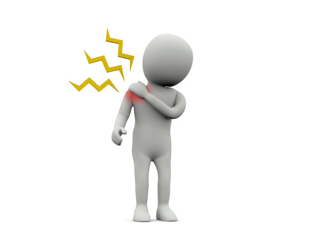 肩膀疼痛的角色图片下载