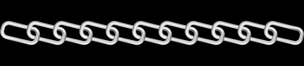 现实的镀铬链图片下载