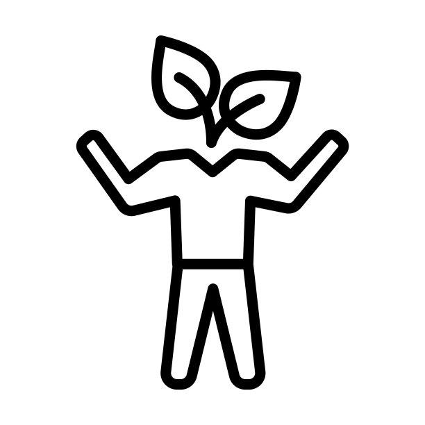 生态志愿者图标从生态收集。薄线性生态志愿者，生态，手轮廓图标孤立在白色背景。线矢量生态志愿者标志，网络和移动的标志。图片下载