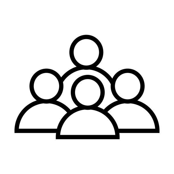 人口图标从数字经济收集。细线性人口，群体，人轮廓图标孤立在白色背景上。线向量人口符号，网络和移动符号。图片下载