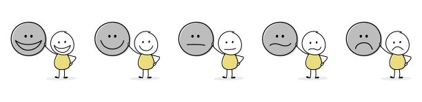 有趣的曲棍球手表情符号。评估的概念。向量图片下载