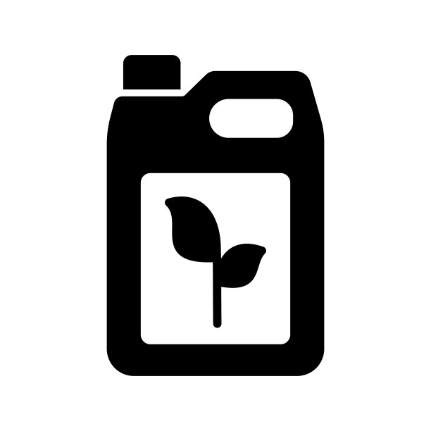 罐体植物肥料矢量字形图标图片下载