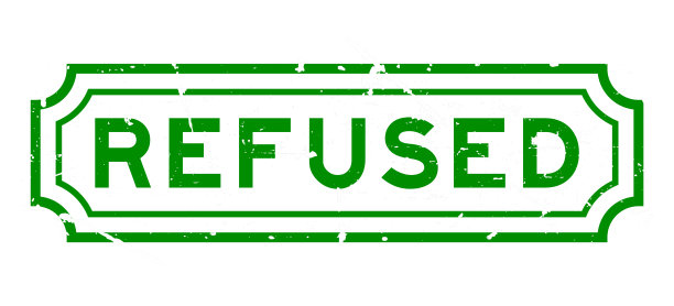 垃圾绿色拒绝字橡胶商业印章印章的白色背景图片下载