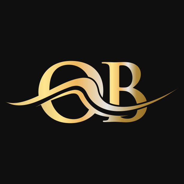 字母ob标志设计初始的ob标志类型图片下载