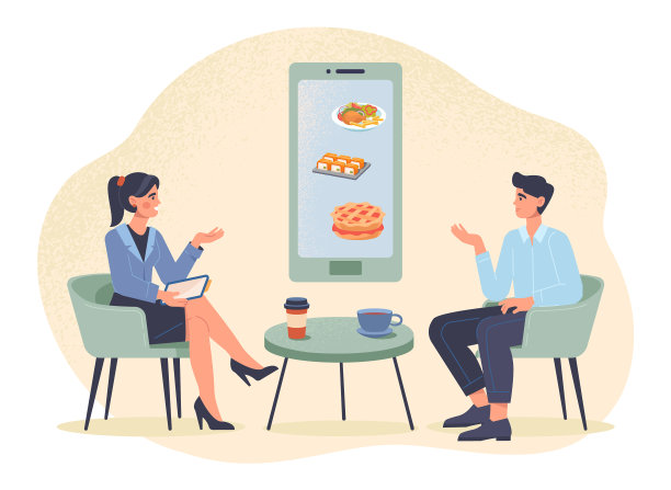 外卖抽象概念图片下载