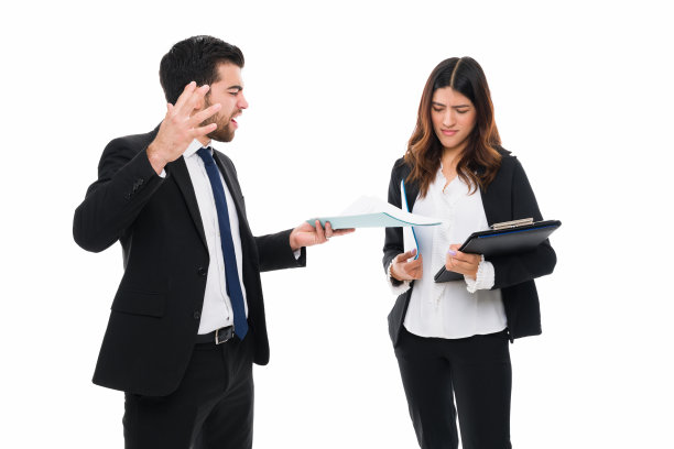 在最后期限前沮丧的商人图片下载