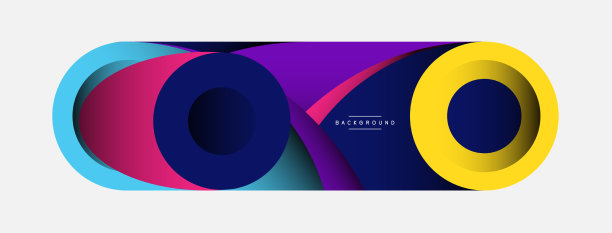 抽象背景最小几何圆和图片下载