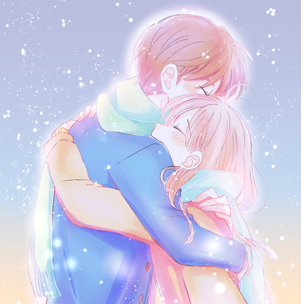 面对面的幸福夫妻图片下载