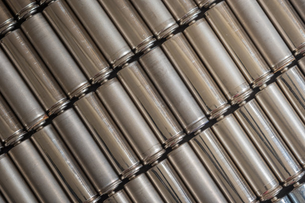 AA电池背景特写视图图片下载