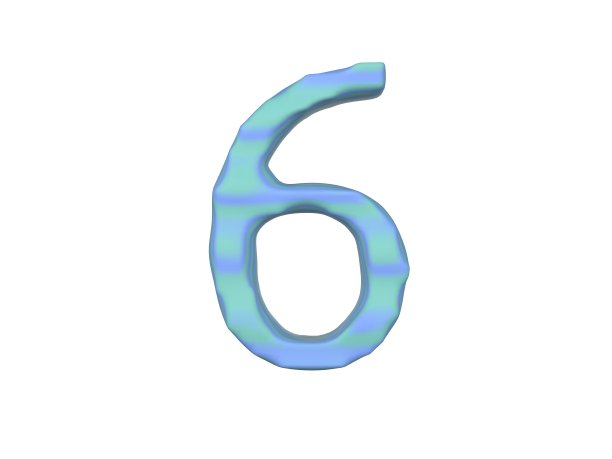 波浪主题字体编号6图片下载