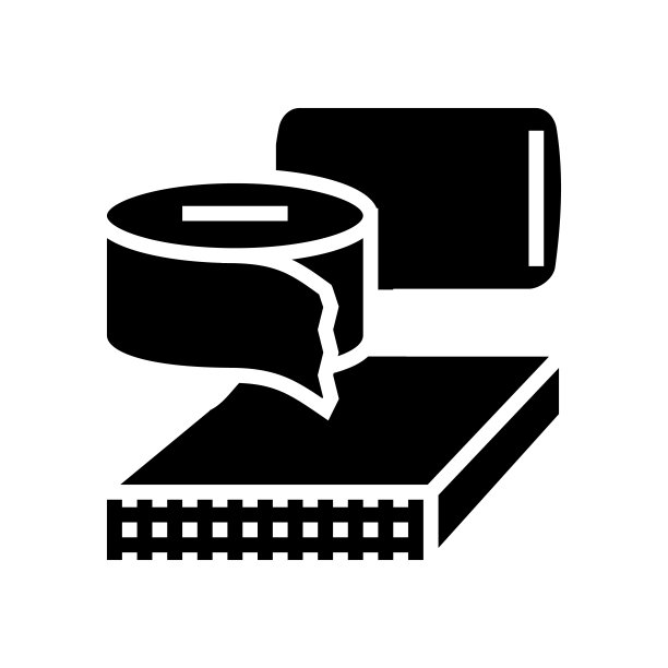 聚氨酯热固性字形图标矢量插图图片下载