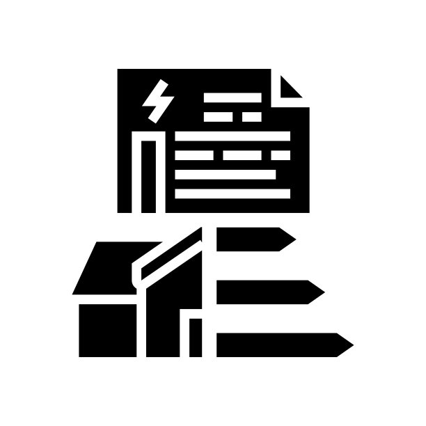能源绩效证书Glyph图标矢量素材图片下载