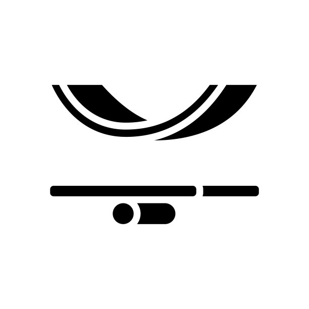 平衡板字形图标矢量插图图片下载