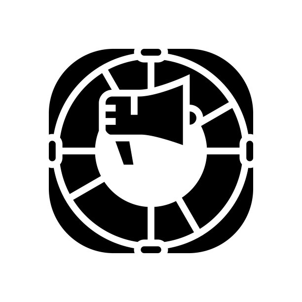 帮助与支持图标矢量插画图片下载