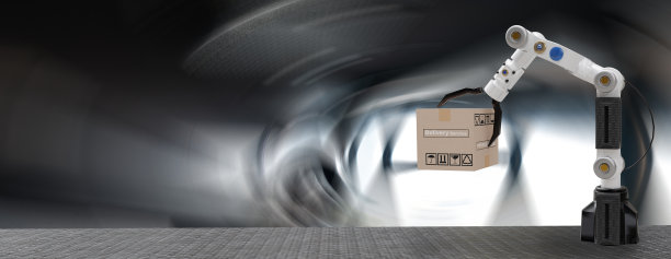 未来超时空虚拟世界技术对象机器人网络建设手机械正在建设虚拟世界超时空土地未来沙盒VR技术2022 3D渲染图片下载