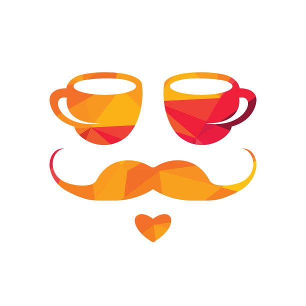 创意咖啡店矢量标志设计。café的标志，餐厅，酒吧等。图片下载