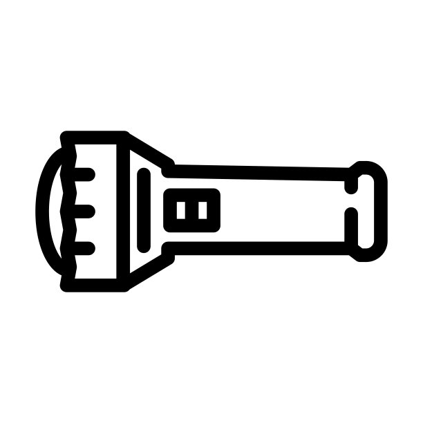 轻电子设备线图标矢量插图图片下载