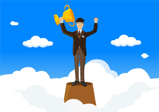 赢得了奖杯图片下载