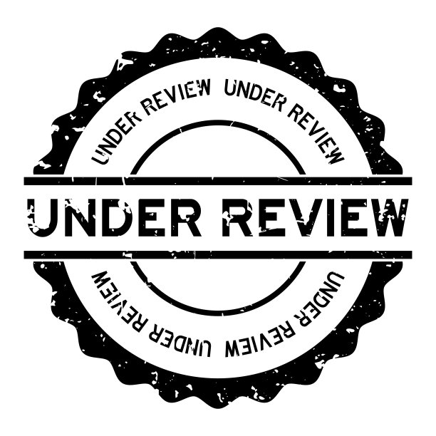 垃圾黑在审查字圆形橡胶印章在白色背景图片下载