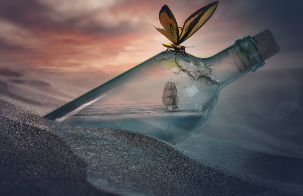 瓶中之海图片下载