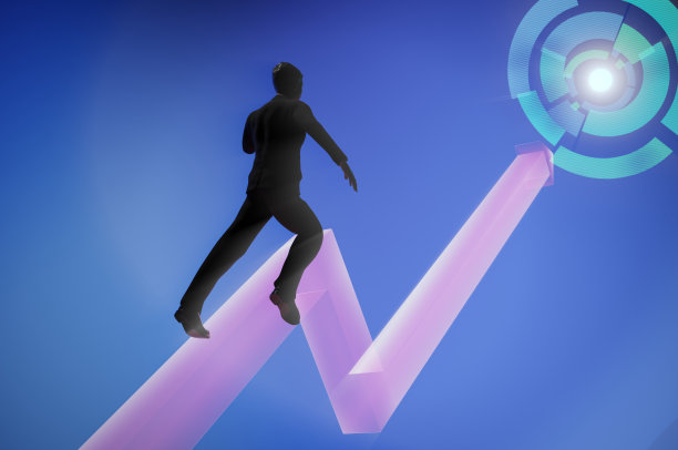 3 d演示。团队合作理念，成功。商人们继续成长图片下载