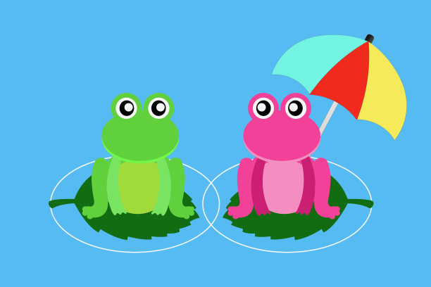 青蛙夫妇图片下载