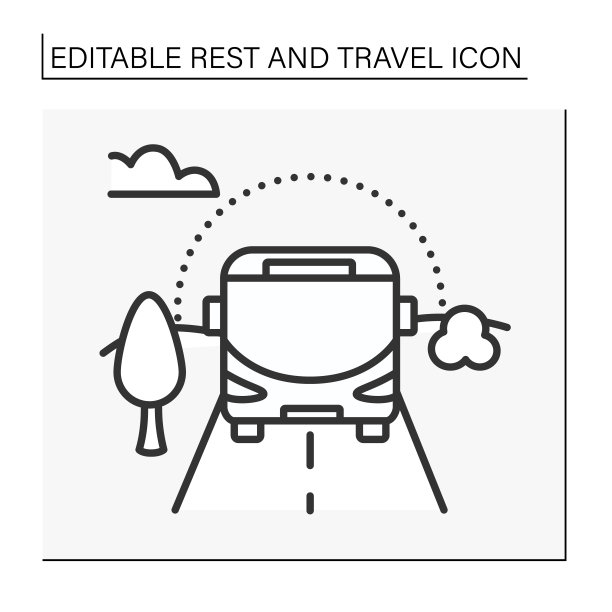 旅游线路的图标图片下载