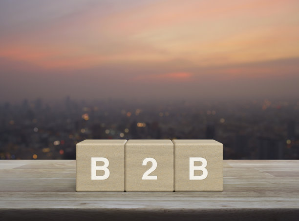 企业对企业的市场营销和战略概念图片下载