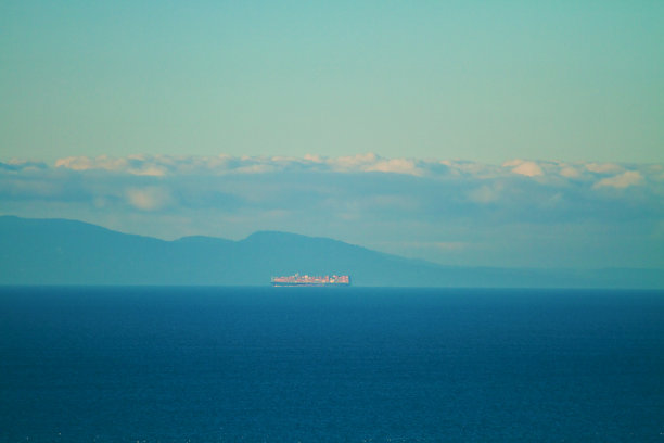 货轮集装箱船的性质背景图片下载
