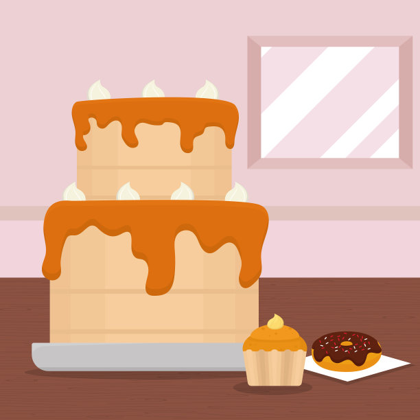 面包店的设计图片下载