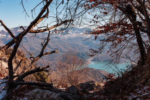 山湖，艺术精品图片下载