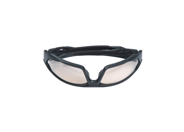 为运动员、射手和工人配备的现代安全护目镜。隔离在白色背景上的护目镜。图片下载