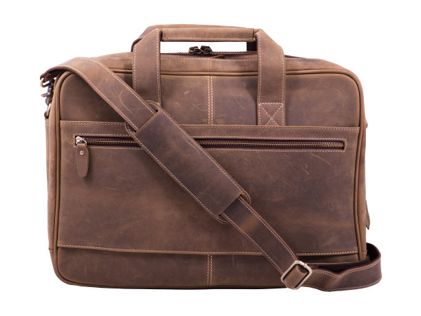 白色背景的商务公文包图片下载