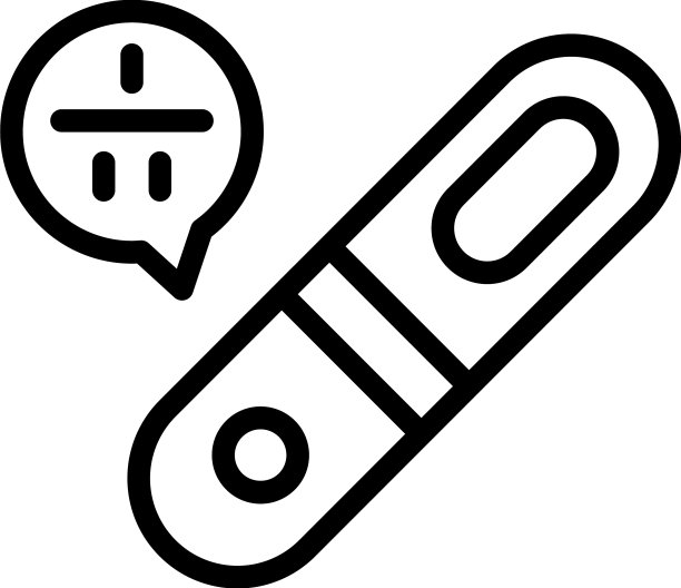 女性怀孕结果图标轮廓图片下载