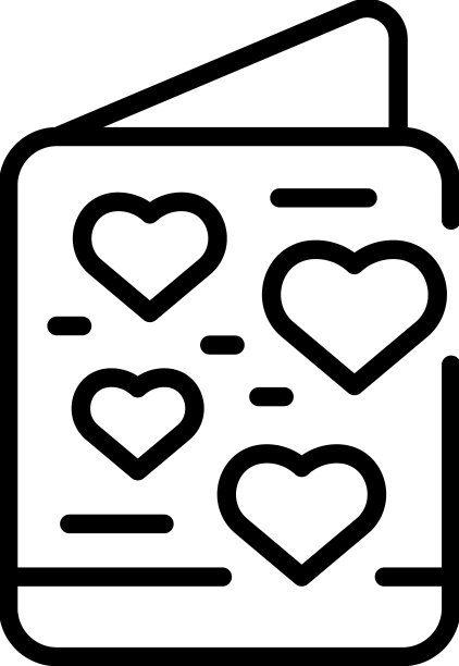 婚礼邀请图标轮廓仪式图片下载