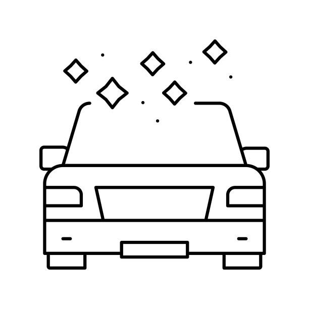 密封舱线图标矢量插图图片下载