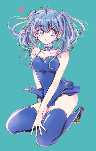 一个可爱的小恶魔女人的插图图片下载