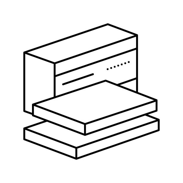包装矿棉线图标矢量插图图片下载