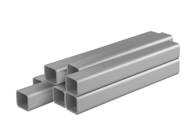 钢管轮廓矢量插图不同的金属轮廓和管孤立在白色背景上。一套钢梁管和管道。钢结构材料图片下载