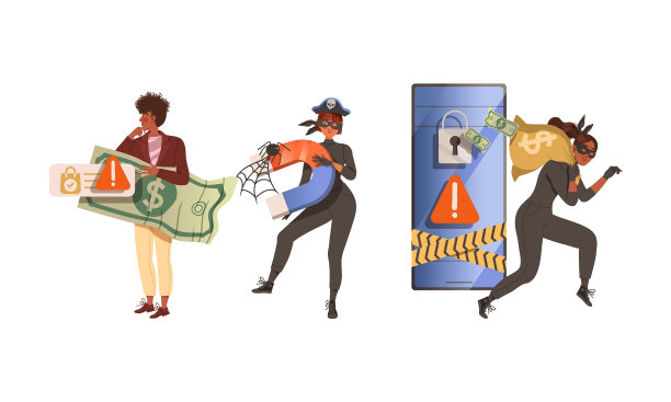 女黑客罪犯戴着黑色面具偷窃图片下载