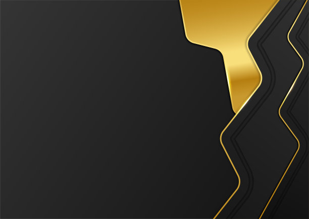 现代黑色和金色抽象背景图片下载