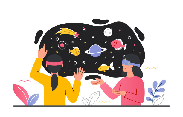 虚拟现实的概念图片下载