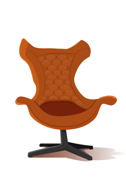 豪华的皮革扶手椅图片下载