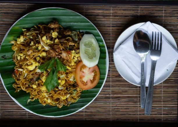 印尼炒面的库存照片图片下载