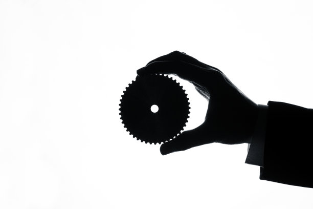 轮廓的齿轮图片下载