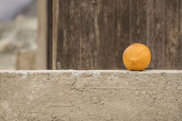 近距离拍摄秘鲁收获的木瓜图片下载