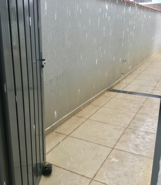 后院的雨图片下载