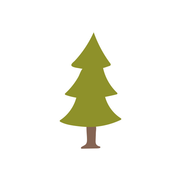 向量松树图片下载