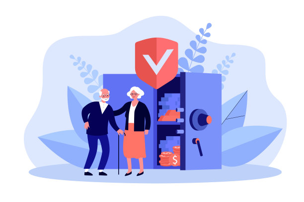 保护老年人的存款在银行的安全图片下载