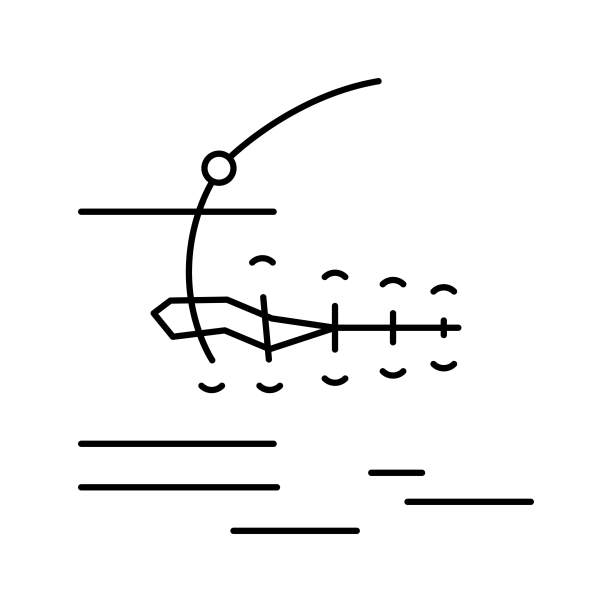 医生手术线图标矢量插图图片下载